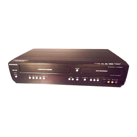 Magnavox ZV450MW8 - DVD Recorder And VCR Combo User manual