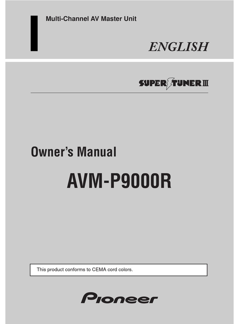 Pioneer 9000 - PRV - DVD Recorder User manual