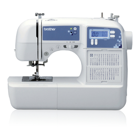 Brother XR-9000 Setup guide