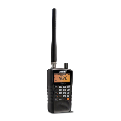 Uniden BC75XLT Manual para el usuario