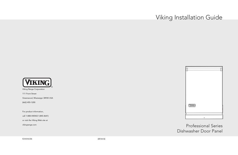 Viking FDB451 Series User manual