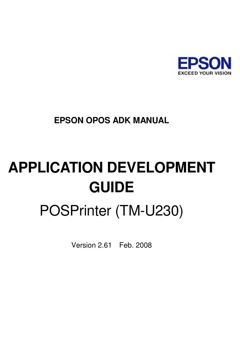 Epson C31C391A8791 - TM U230P Two-color Dot-matrix... Instruction Manual