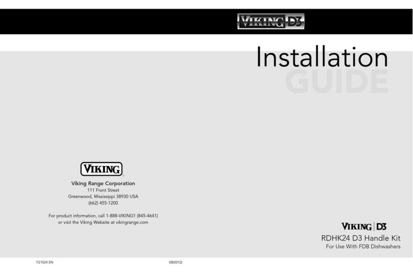 Viking FDB451 Series User manual