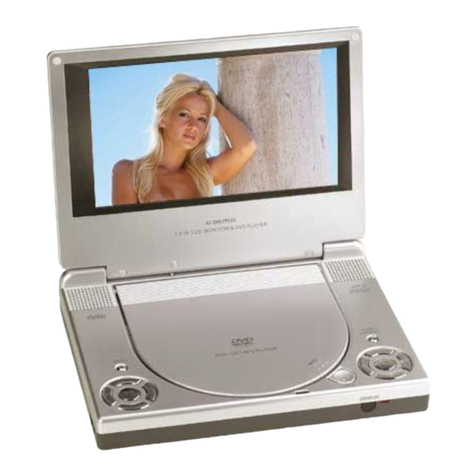 Audiovox D1708PK User manual