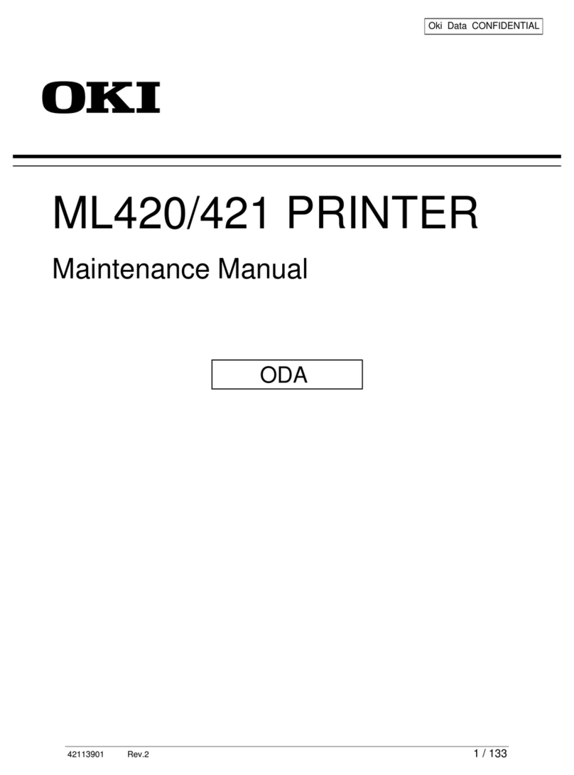 Oki ML421 Series User manual