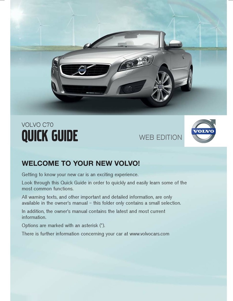 Volvo C70 User manual