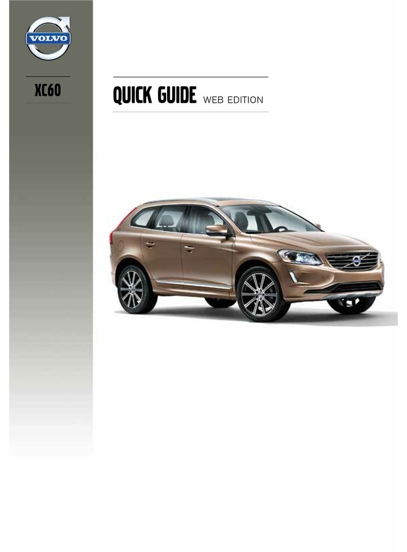 Volvo XC60 - ANNEXE 541 quick guide