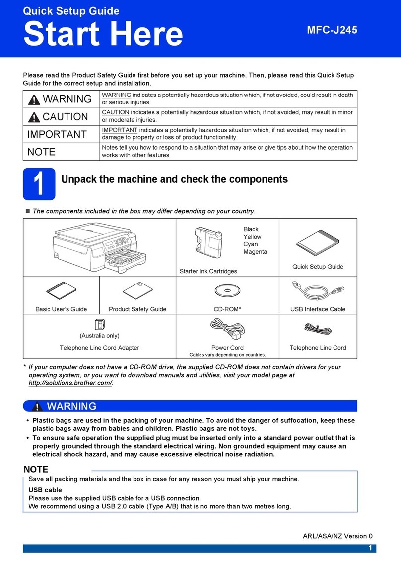Brother MFC-J245 User manual