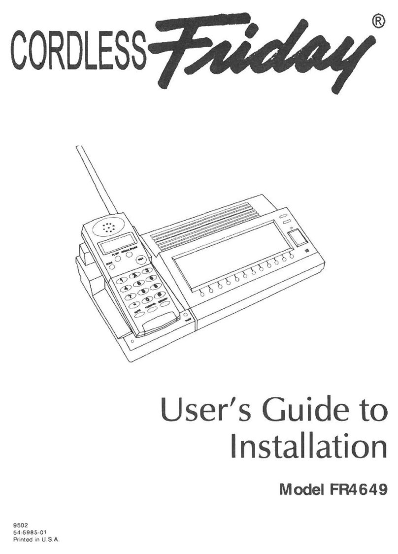 Bogen Friday FR4649 user guide