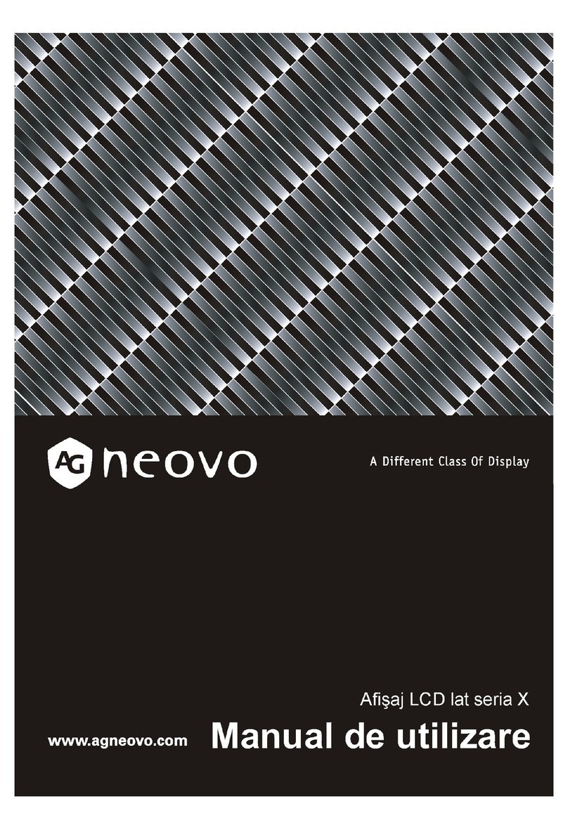AG Neovo X-W19 User manual