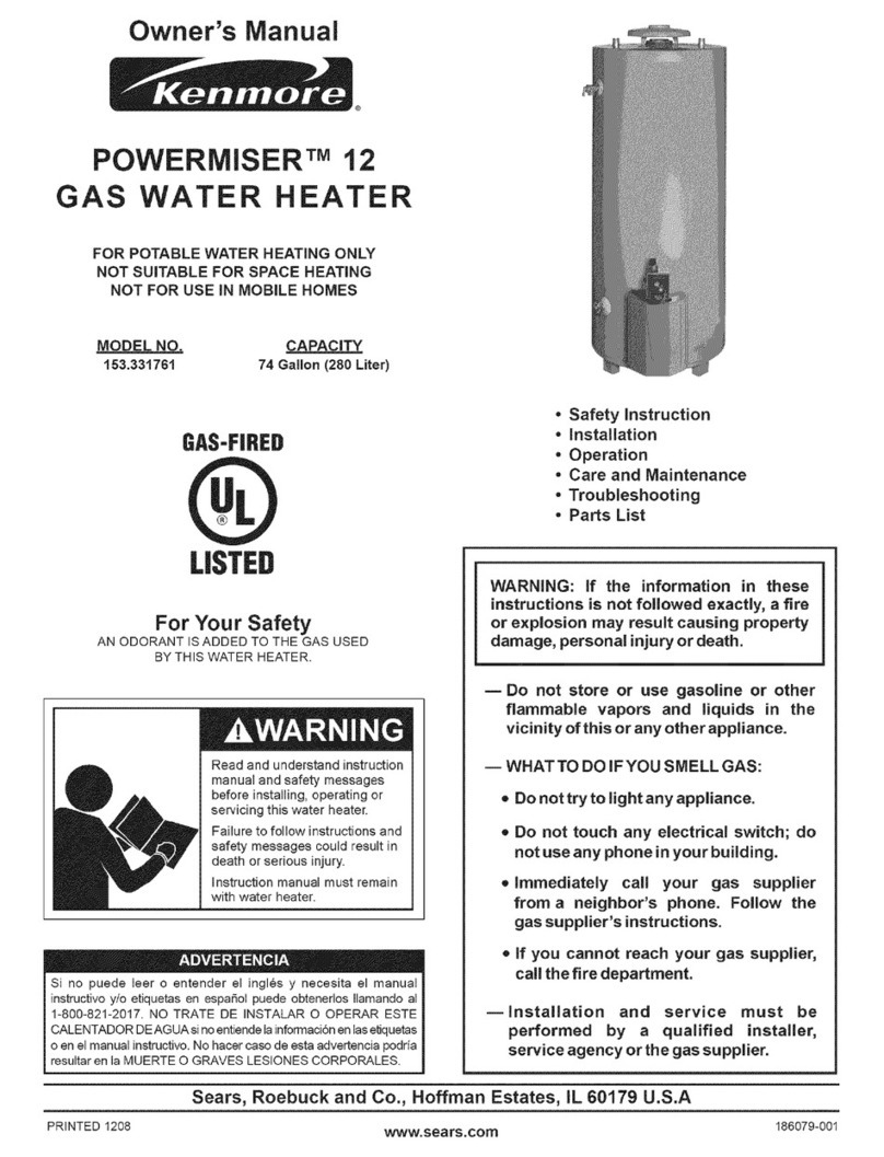Kenmore Powermiser 12 153.331761 owner's manual Kenmore Powermiser 12 153.331761 owner's manual