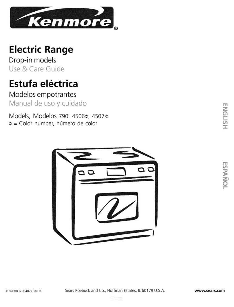 Kenmore 790.4507 Series User manual