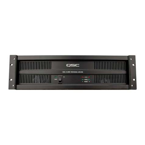 QSC ISA 280 Operating manual
