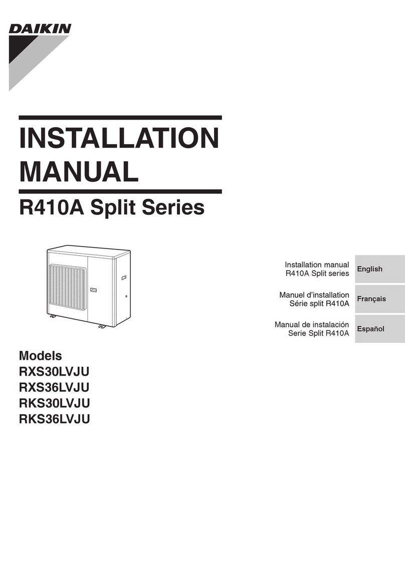 Daikin RXS30LVJU User manual