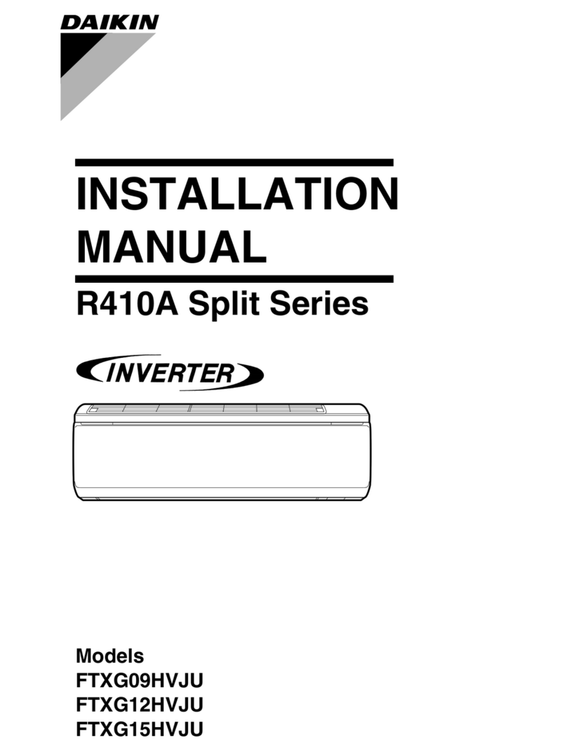 Daikin Quaternity FTXG09HVJU User manual