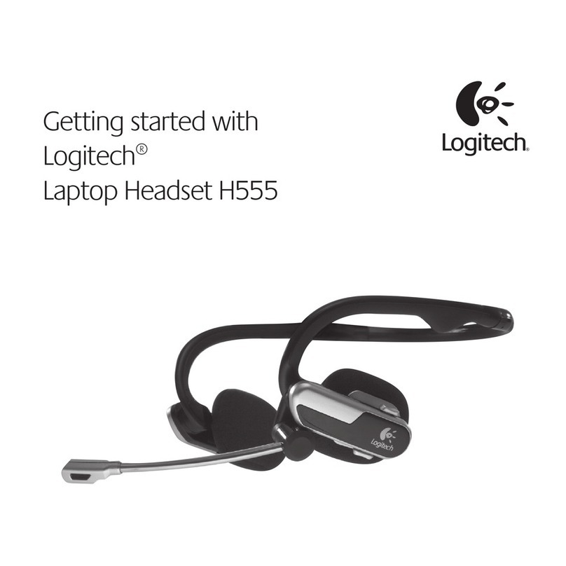 Logitech H555 User manual