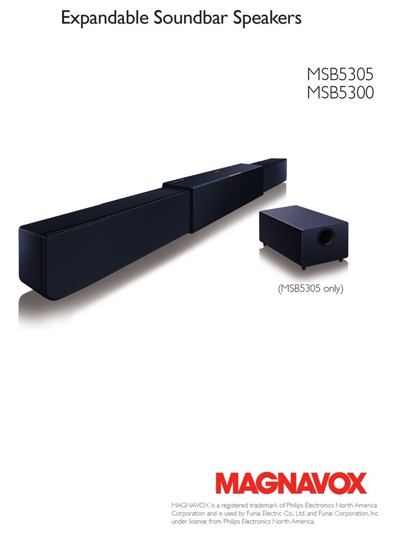 Magnavox MSB5300 User manual Magnavox MSB5300 User manual