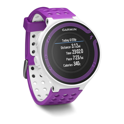 Garmin Forerunner 220 User manual
