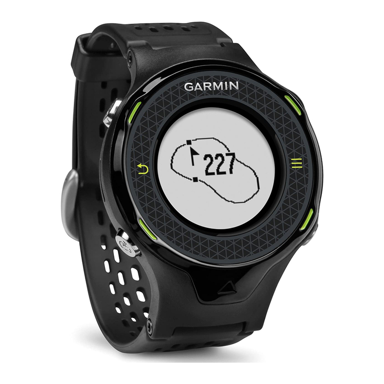 Garmin Approach S4 User manual