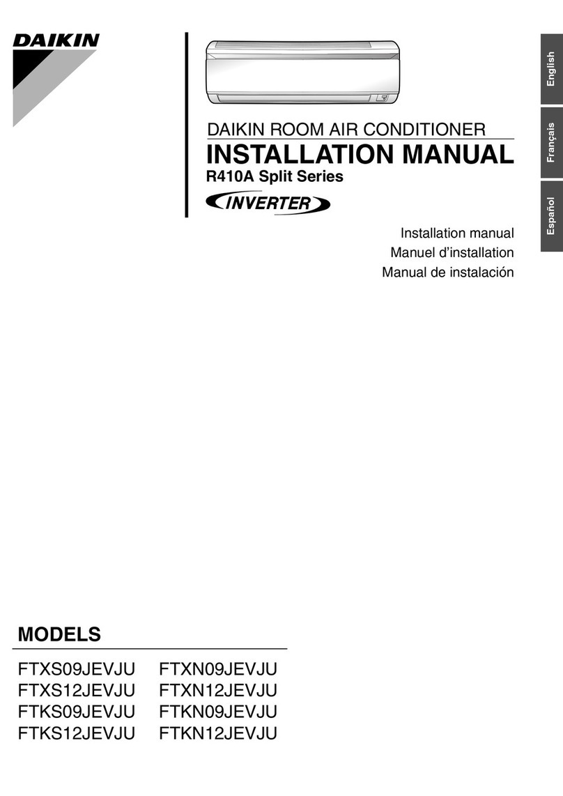 Daikin FTXS09JEVJU User manual