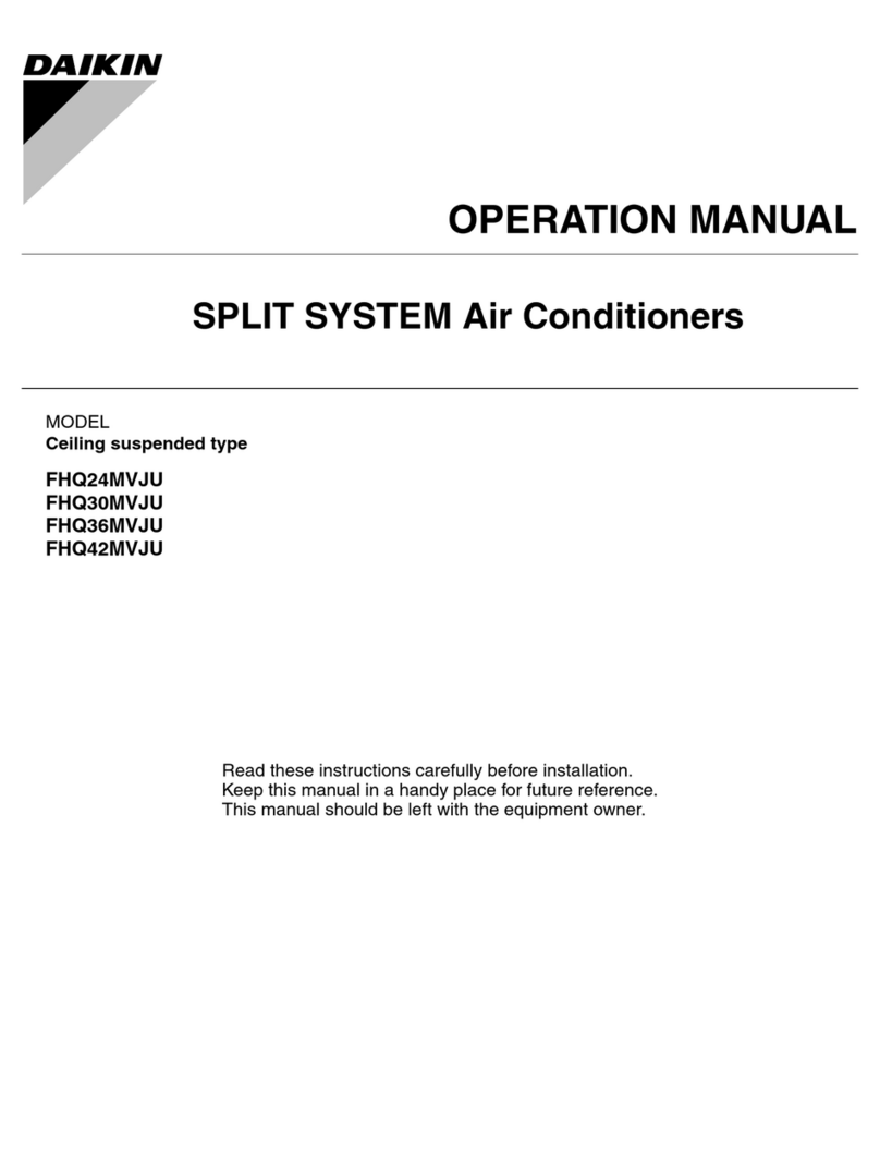 Daikin FHQ24MVJU User manual