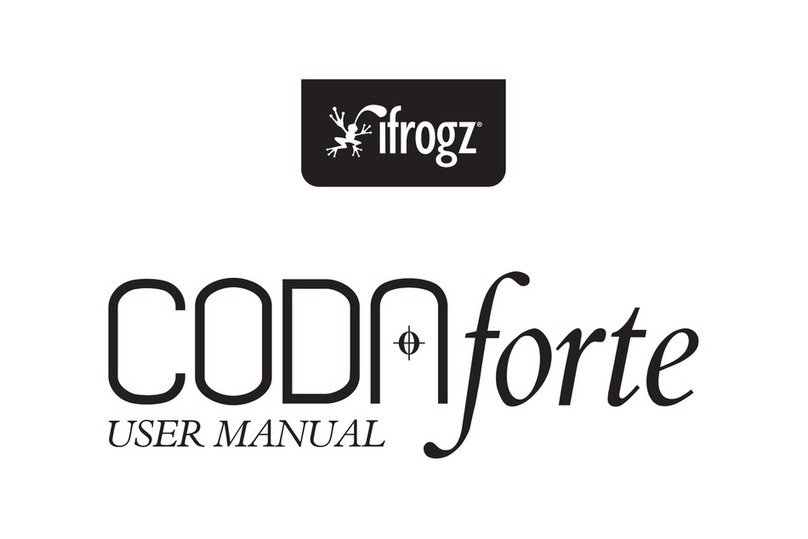 ifrogz CodnForte User manual