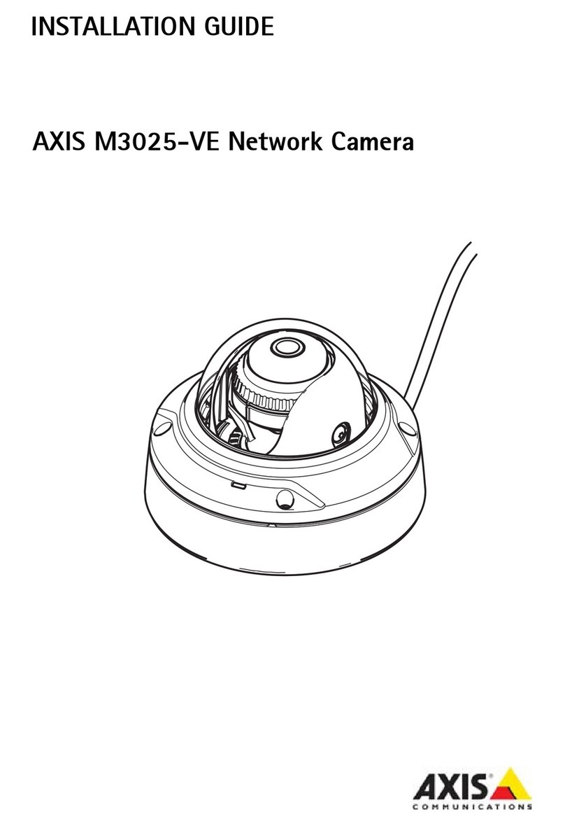Axis AXIS M3025-VE User manual
