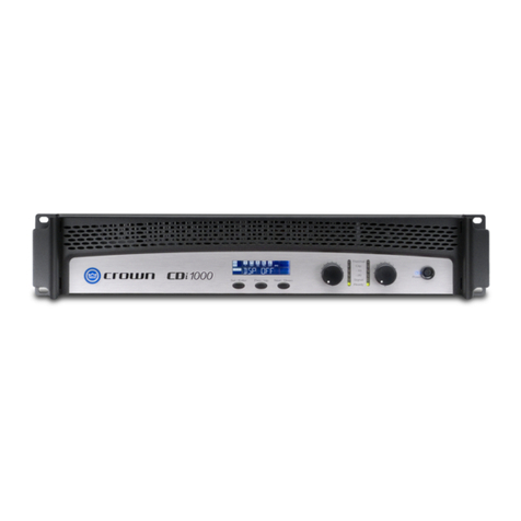 Crown CDi 4000 Operation manual