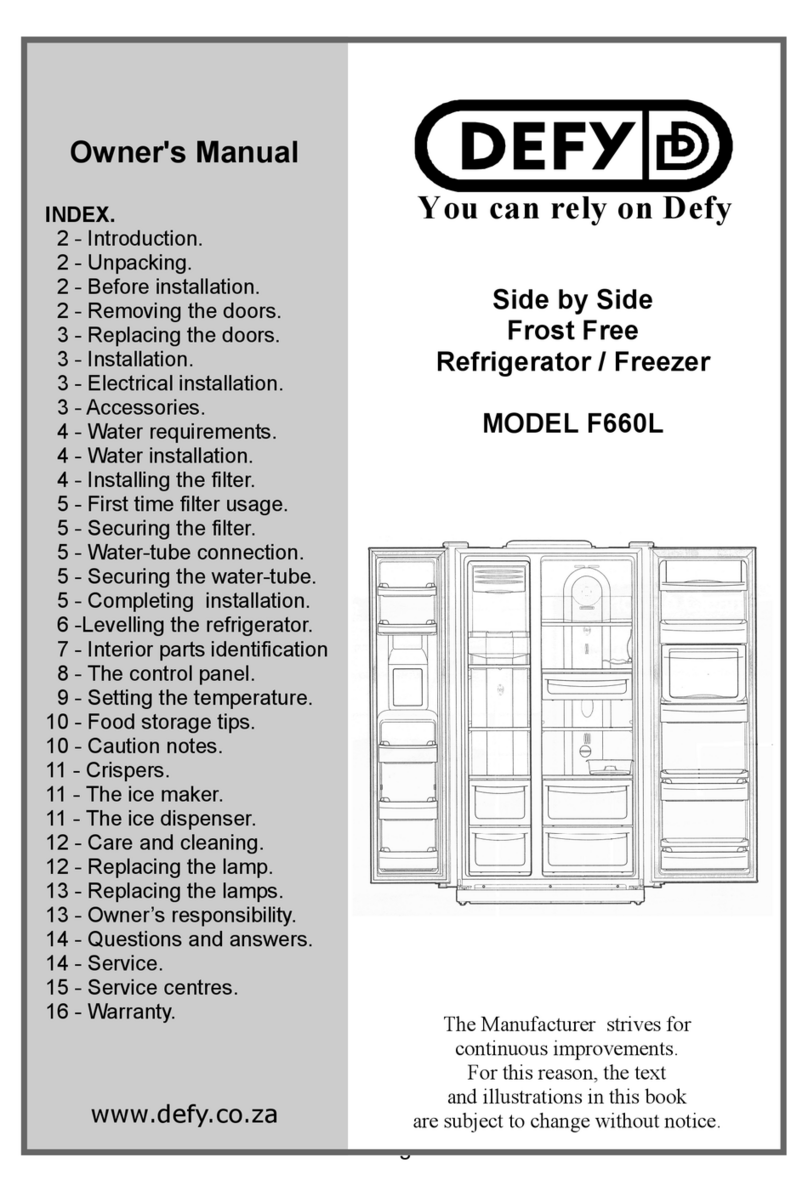 Defy F660L User manual