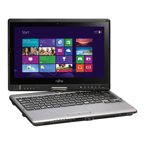 Fujitsu LifeBook T732 User manual