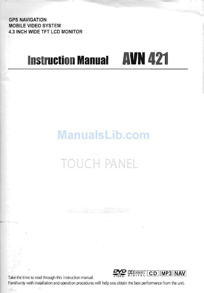 Farenheit AVN 421 instruction manual