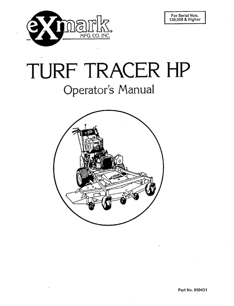 Exmark Turf tracer HP User manual