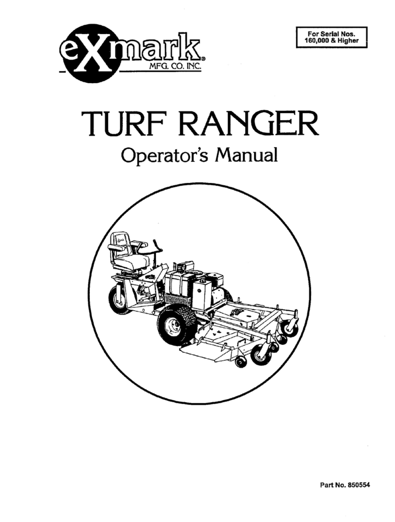 Exmark Turf ranger User manual