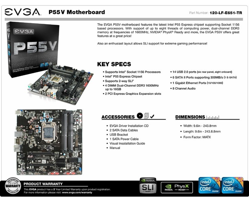 EVGA P55V quick guide