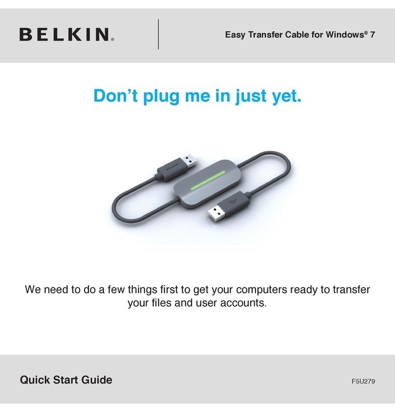 Belkin F5U279 quick start guide