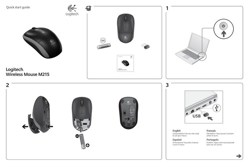 Logitech M215 Operator's manual