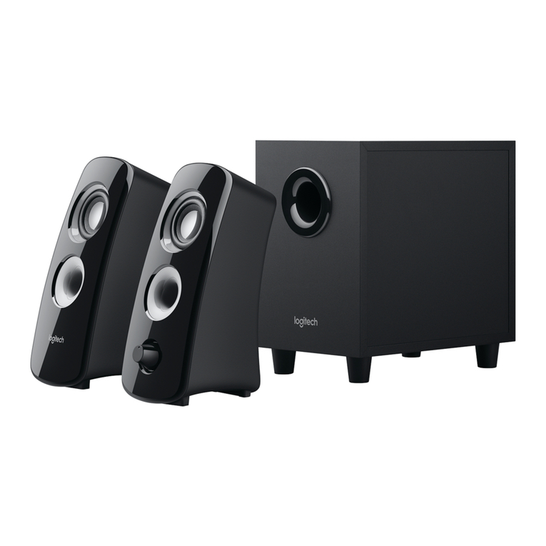 Logitech Z323 User manual Logitech Z323 User manual