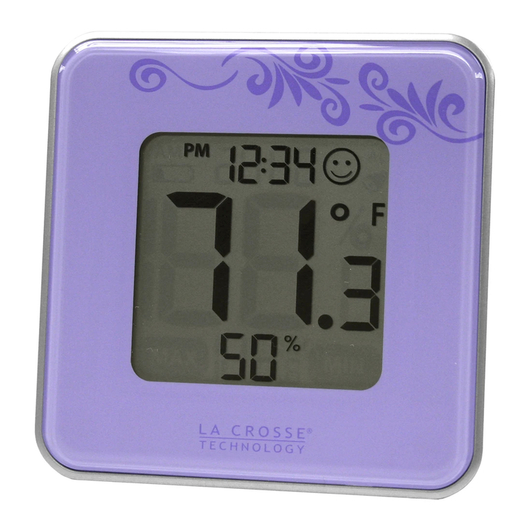 La Crosse Technology 302-604 Specification sheet