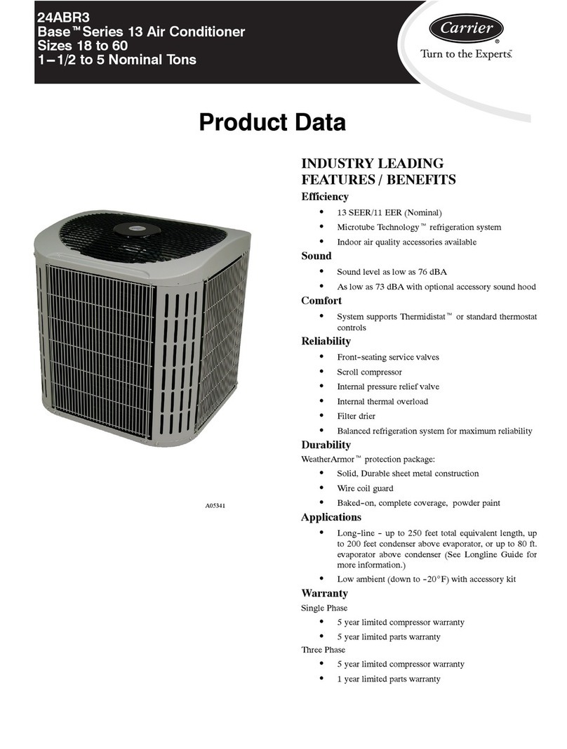 Carrier 24ABR3 Operation manual