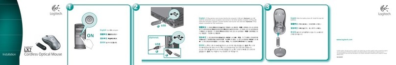 Logitech LX7 User manual