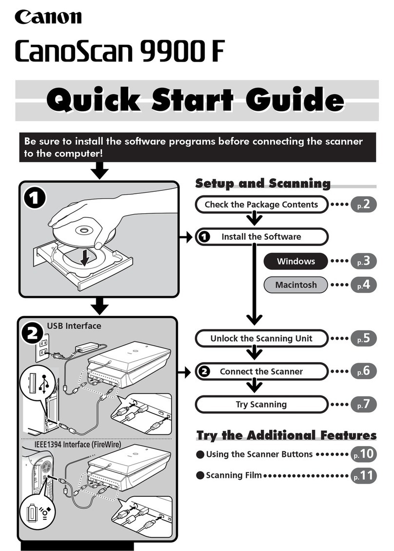 Canon CanoScan 9900F User manual