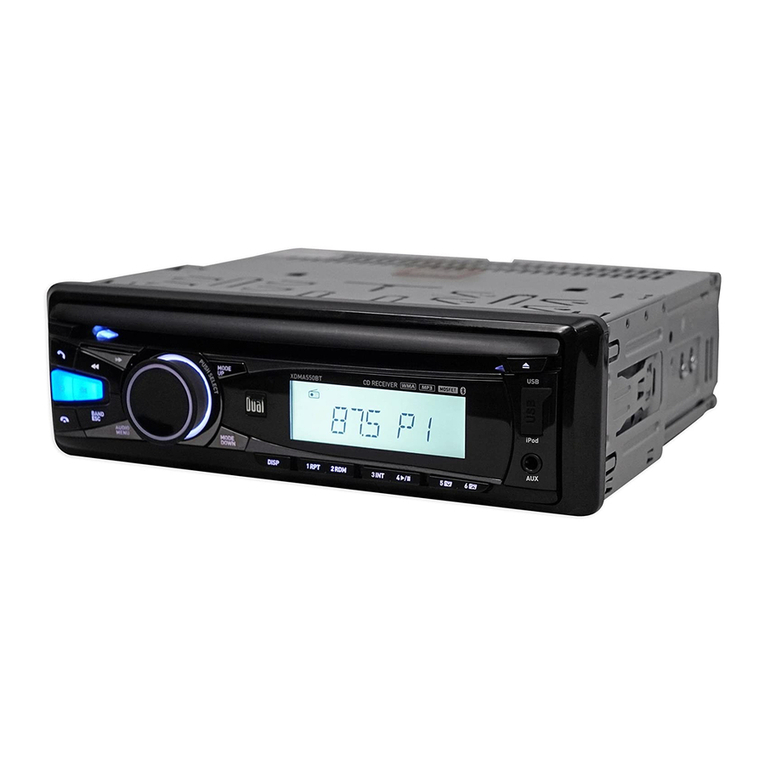 Dual XDMA550BT User manual