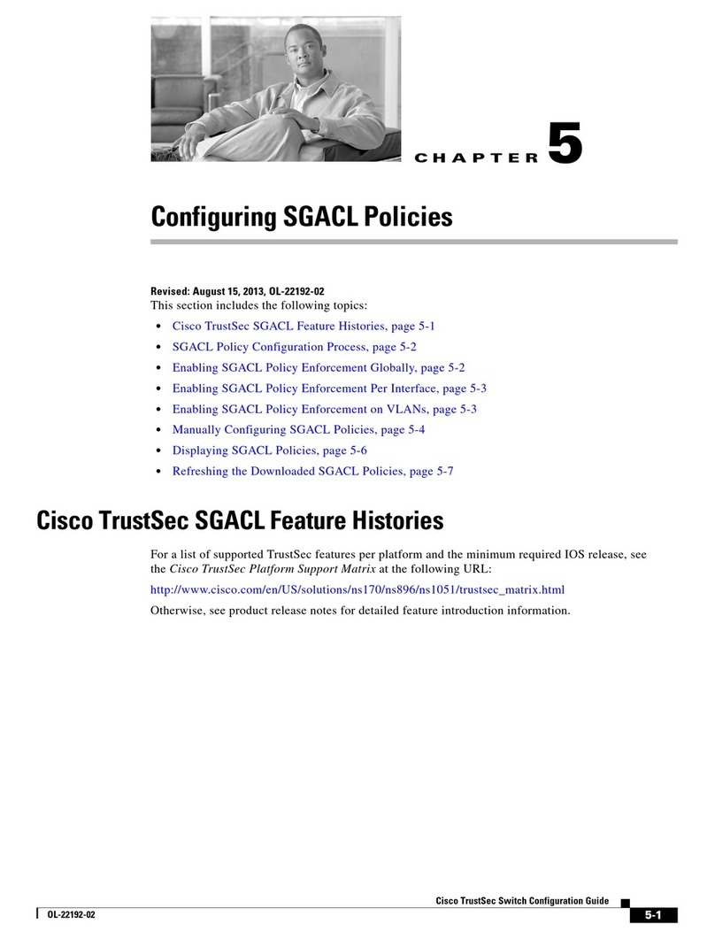 Cisco SGACL User manual
