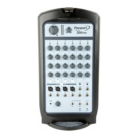 Fender Passport 300 Pro owner's manual