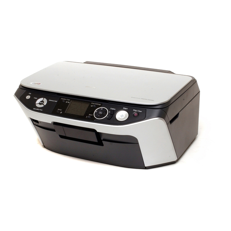 Epson Stylus Photo RX560 Series User manual