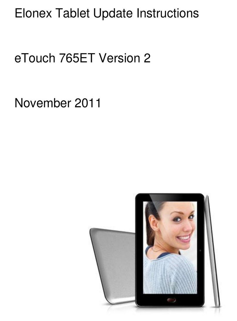 Elonex eTouch 765ET Version 2 Update instructions