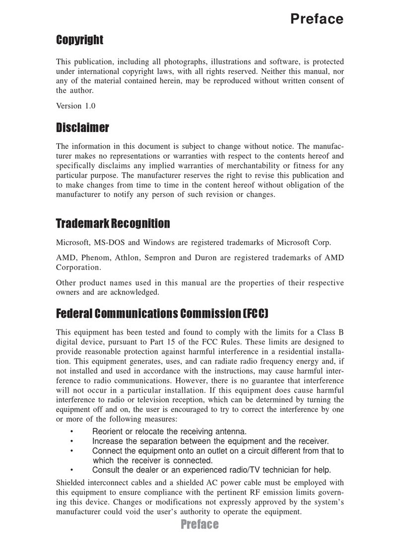 ECS A785GM-M5 User manual
