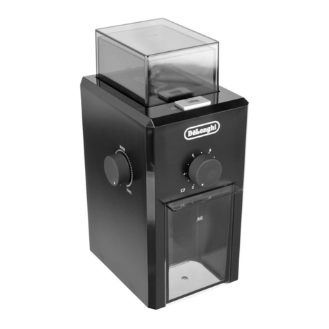 DeLonghi KG89 instructions