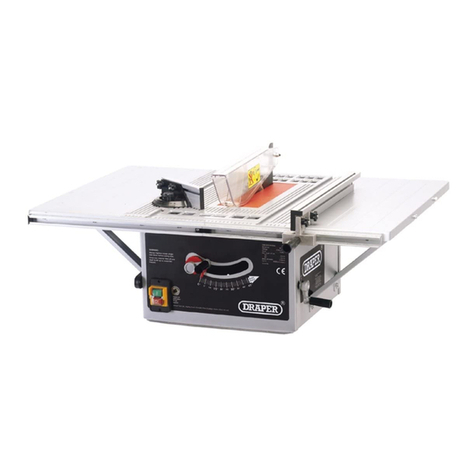 Draper 254mm Table Saw User manual