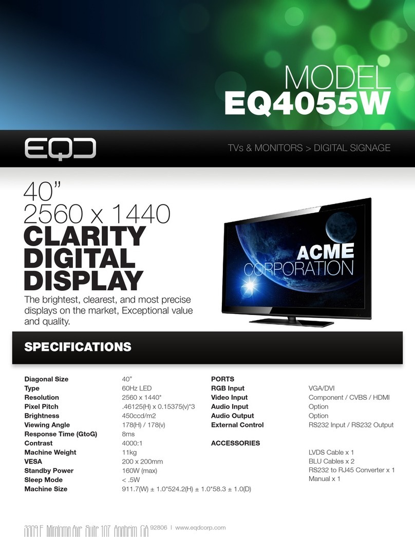 EQD EQ4055W User manual